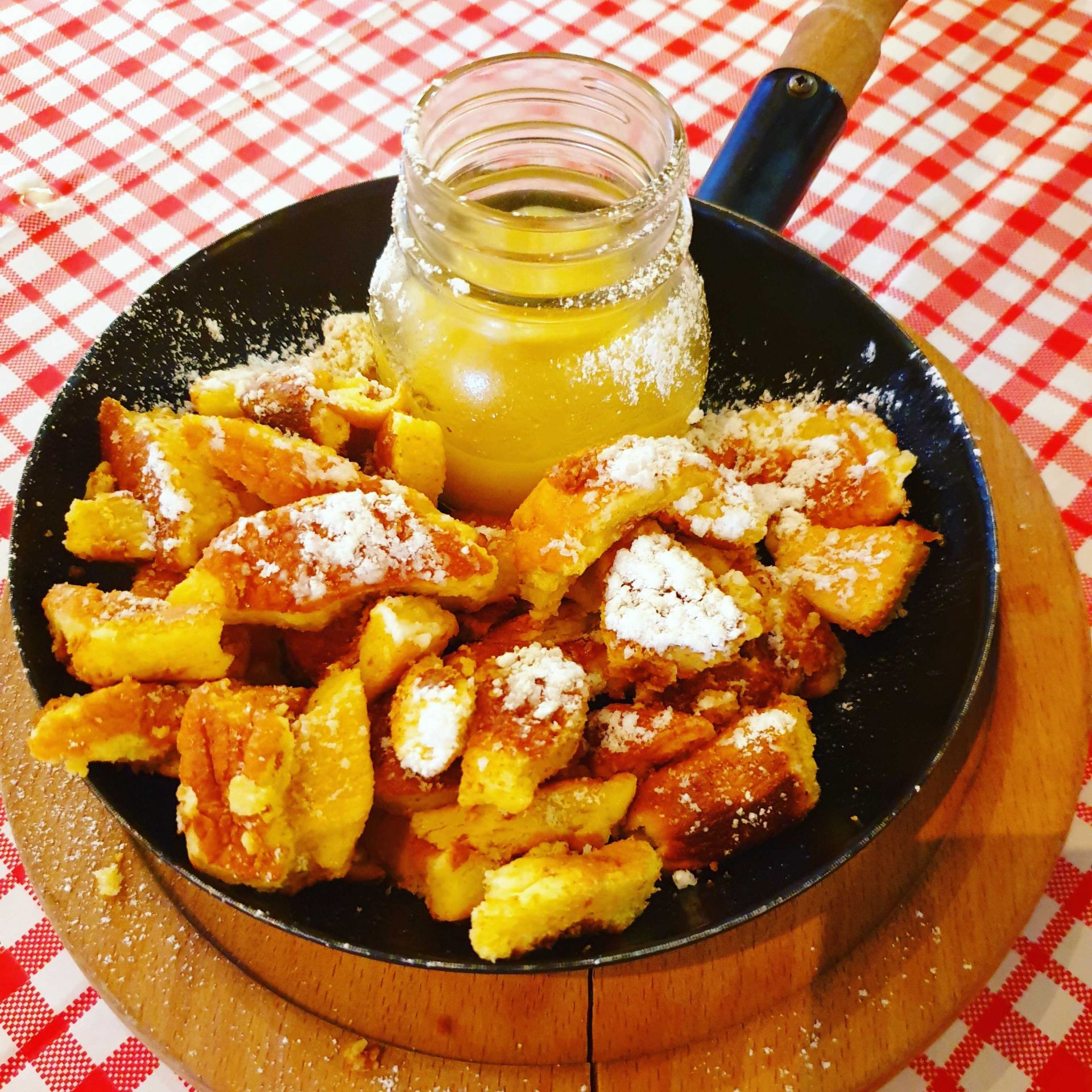 Kaiserschmarn Mit Apfelkompett LowCarb Mein Kochuniversum