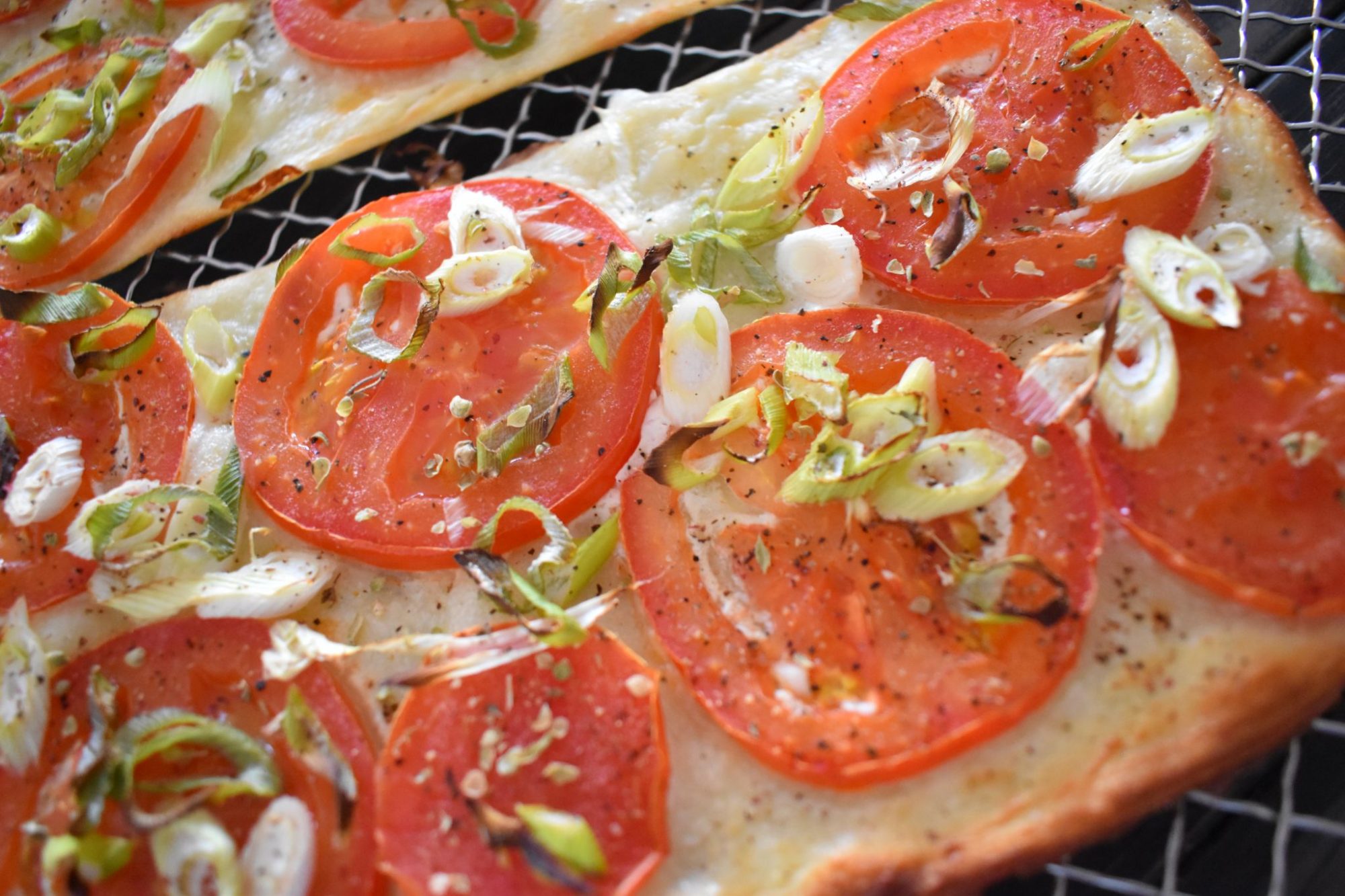 Tomaten Flammkuchen » Mein Kochuniversum