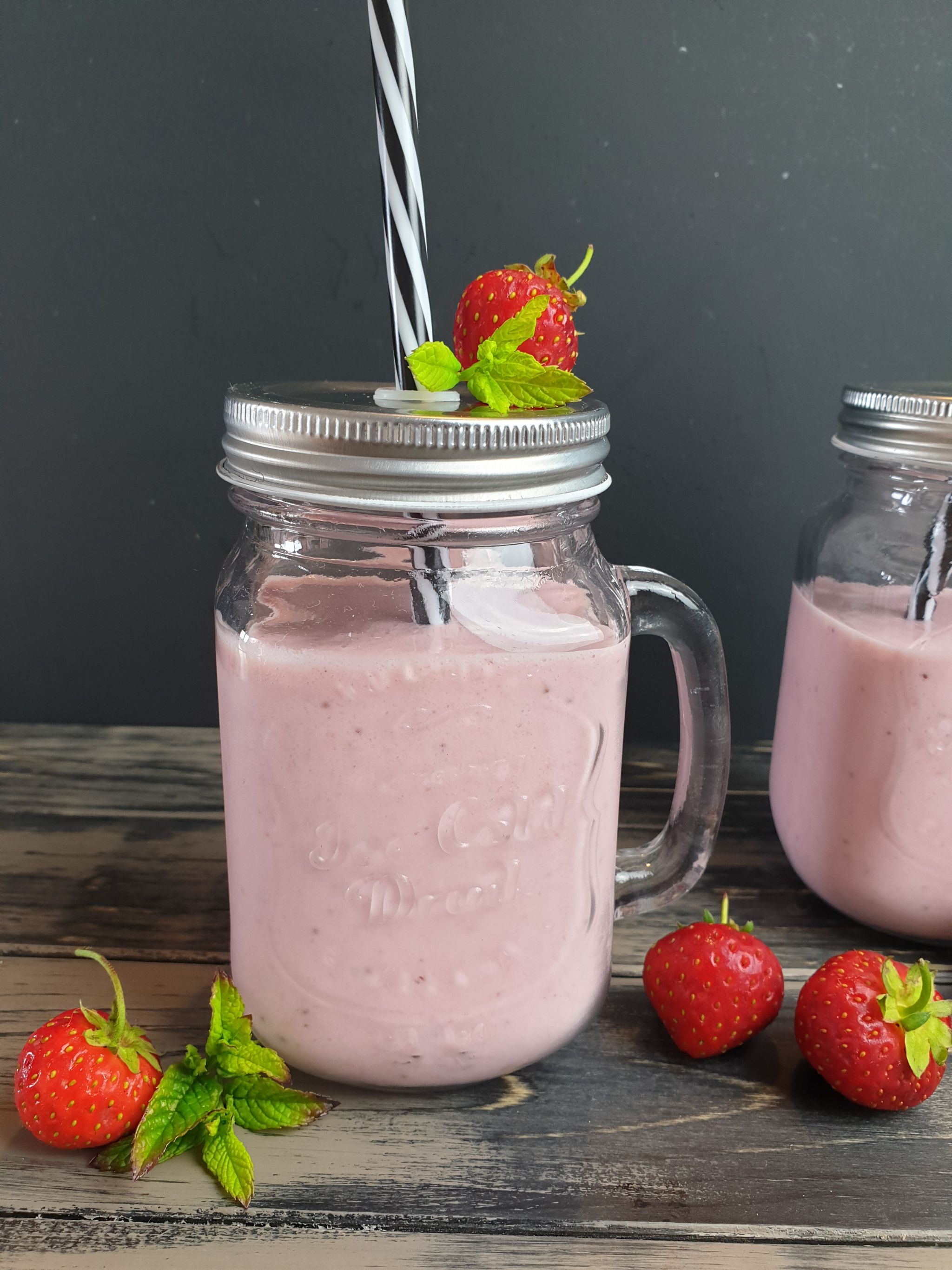 Erdbeere - Vanilleshake » Mein Kochuniversum